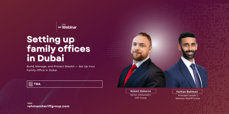 A Guide for Australians Setting Up Family Offices in Dubai