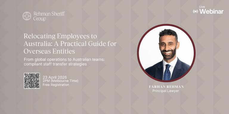Relocating Employees Australia: A Practical Guide to Overseas Entities